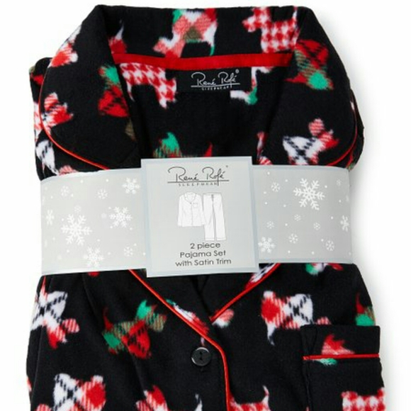 Rene Rofe Black Dog Pajamas - Picture 4 of 4